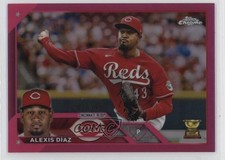 2023 Topps Chrome Magenta Refractor /399 Alexis Diaz Alexis Díaz #179 02pq
