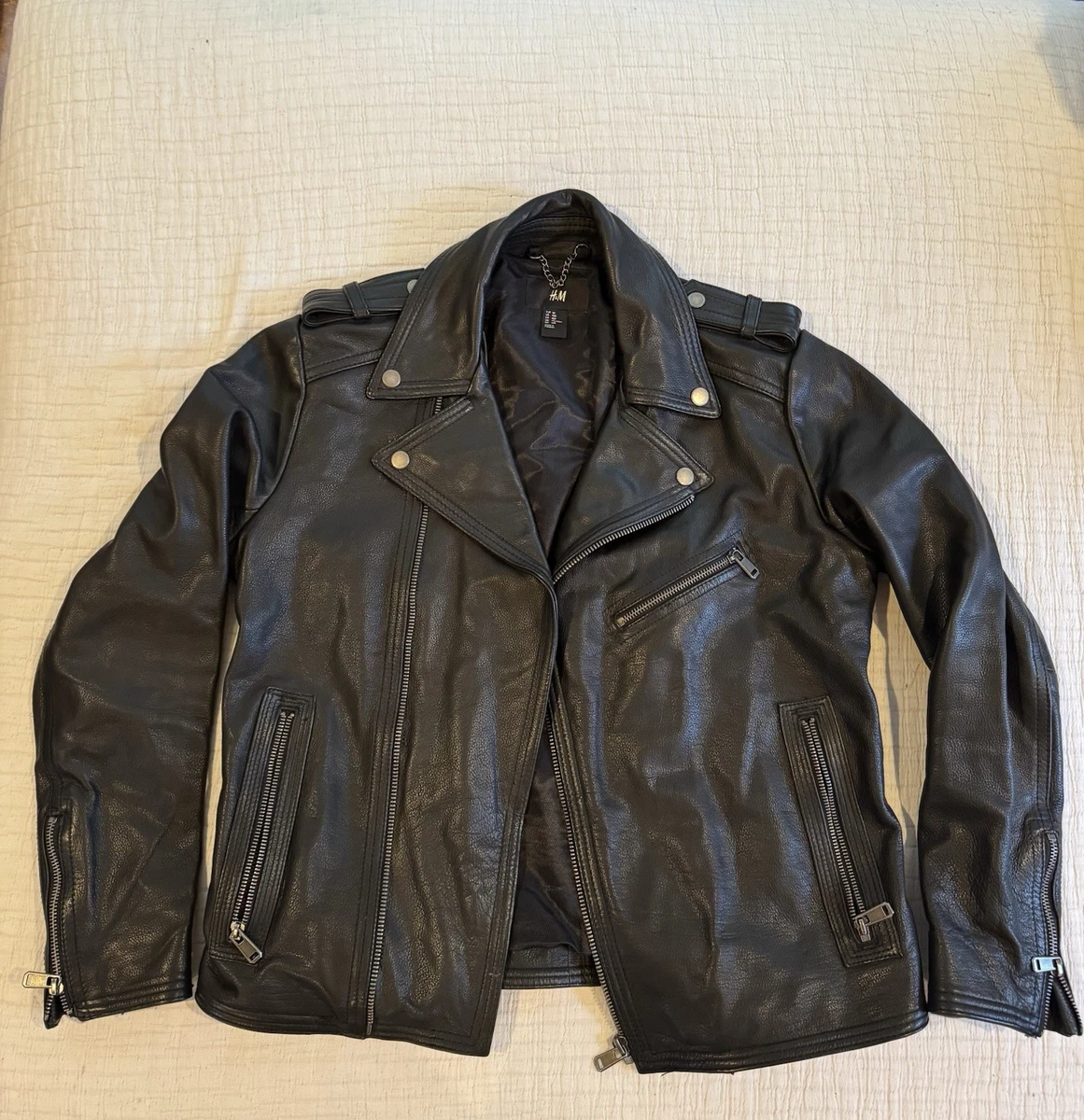 H&M Leather Outer Shell Jackets for Men for Sale | Shop New & Used