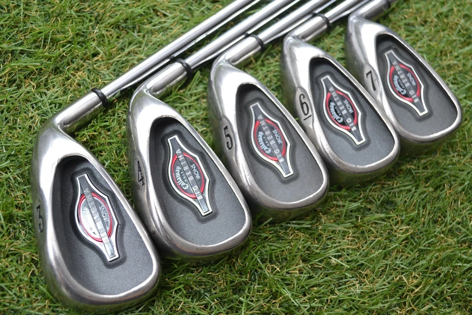 Callaway BIG BERTHA 2002 Iron Set 3-10 W 9pc RH N.S.PRO 950GH Steel Stiff Men - Image 2 of 4