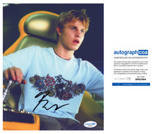 Brady Corbet 'Thunderbirds' Signed 8x10 Photo 'Alan Tracy' ACOA