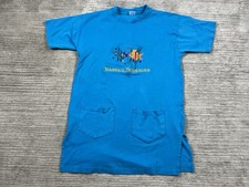 Nassua Bahamas Shirt Dress Womens One Size 100% Cotton Dorsett Sportswear Pocket