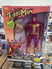 Funko Pop Deluxe 13 1/2in Talking Turbo Man Action Figure NEW UNOPENED Movie Toy