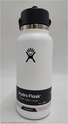 Hydro Flask 32oz Wide Mouth Bottle - White READ DESCRIPTION