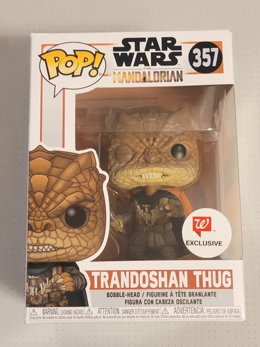 Trandoshan Thug #357 Star Wars Mandalorian Walgreens Funko Pop! Mint 
