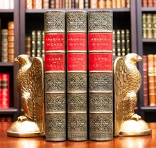 1865 Arabian Nights Thousand & One Nights Leather Bound by Hayday Illustrated