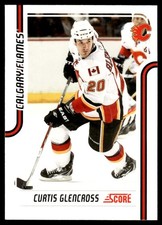 2011-12 Score Glossy Curtis Glencross Calgary Flames #82