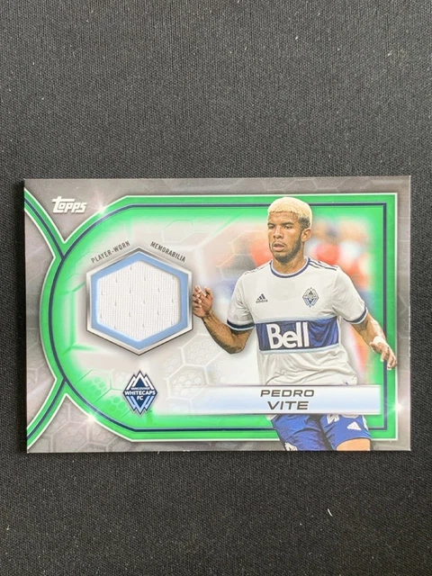 Pedro Vite 2022-23 Topps Major League MLS Relic Green /99 #R-PV