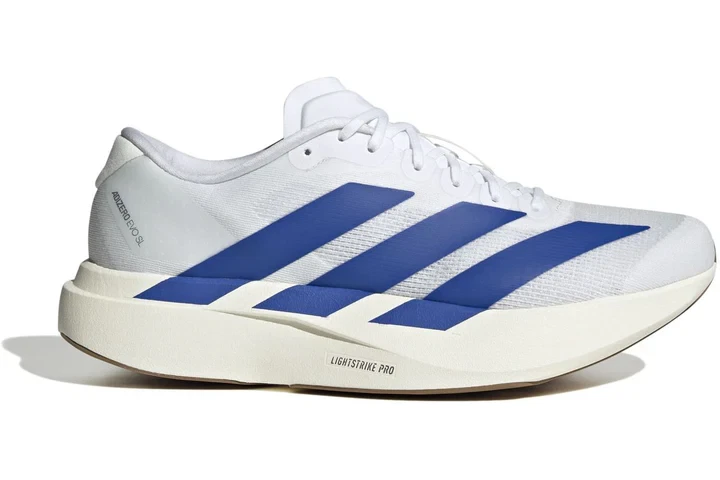 Adidas Adizero Evo SL White Royal Blue for sale | eBay
