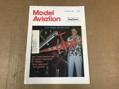 Vintage Model Aviation Magazine - October 1975