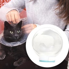 Cat Transparent Muzzle with Breathable Hood Pet Grooming Cover Pet Grooming