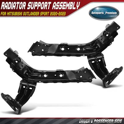 2x Left & Right Steel Radiator Support for Mitsubishi Outlander Sport ...
