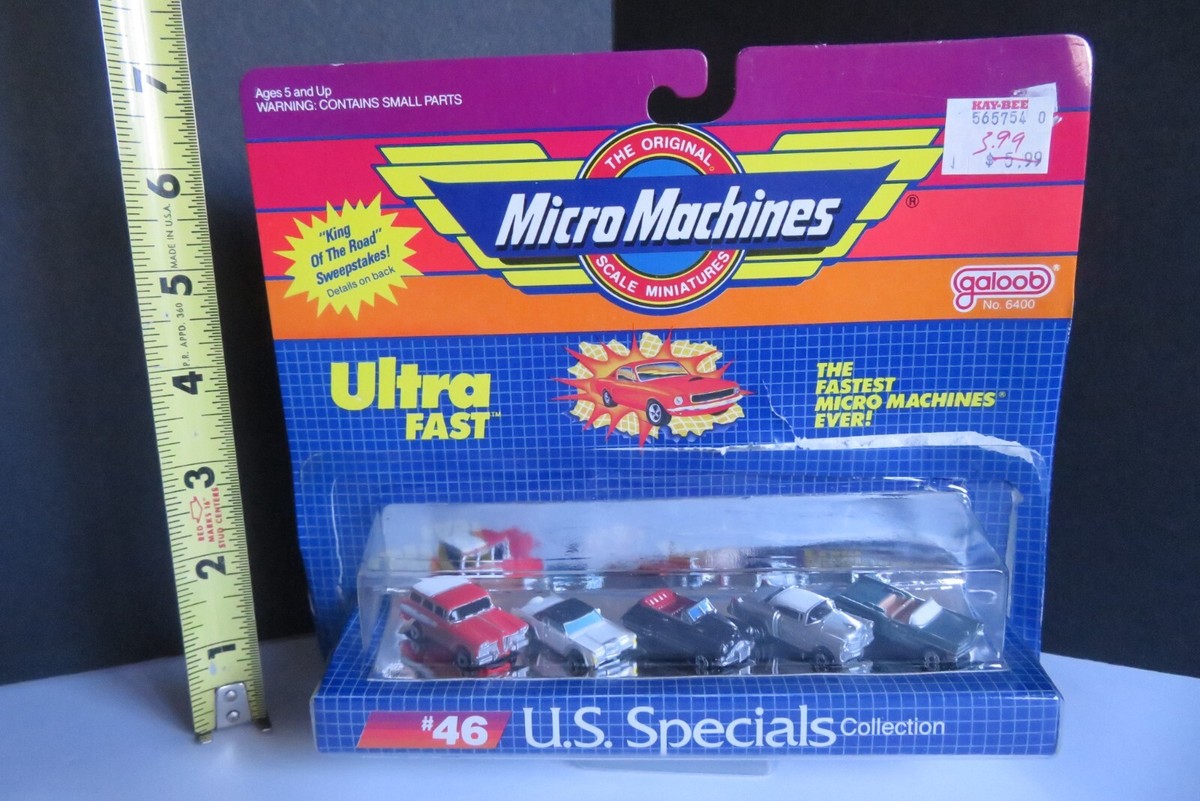 1989 VINTAGE MICRO MACHINES® #46 U.S. Specials Collection