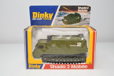 DINKY TOYS - SHADO 2 MOBILE 353 Shado 2 Mobile in a bubble pack box DINKY TOYS - SHADO 2 MOBILE 353 Shado 2 Mobile in a bubble pack box