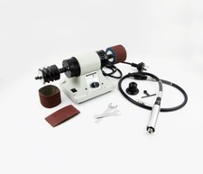 220V Leather edge Grinding Leather Polishing Burnishing machine 8000RPM  Handle