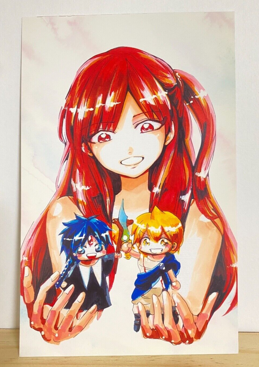 Morgiana Aladdin Alibaba Magi The Labyrinth of Magic Limited