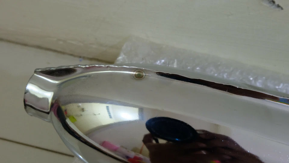 Honda 90 S90 CS90 Exhaust Muffler New - Image 3 of 4