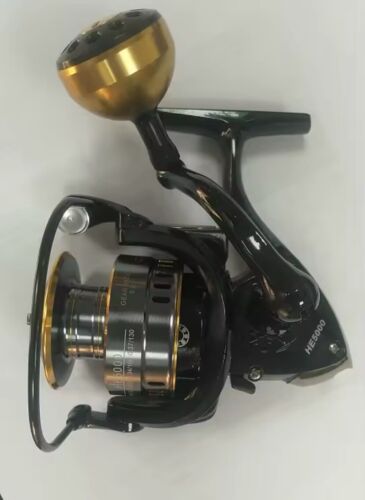 Lightweight Spinning Fishing Reel All Metal Spool 5.2:1 High-Speed Gear Ratio