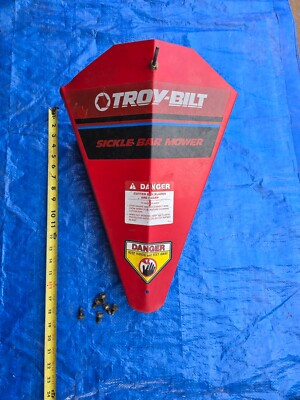 #ad 🛠️ MTD 1767156 Hood with Decals – NLA OEM for Troy Bilt Sickle Bar Mower $25.64