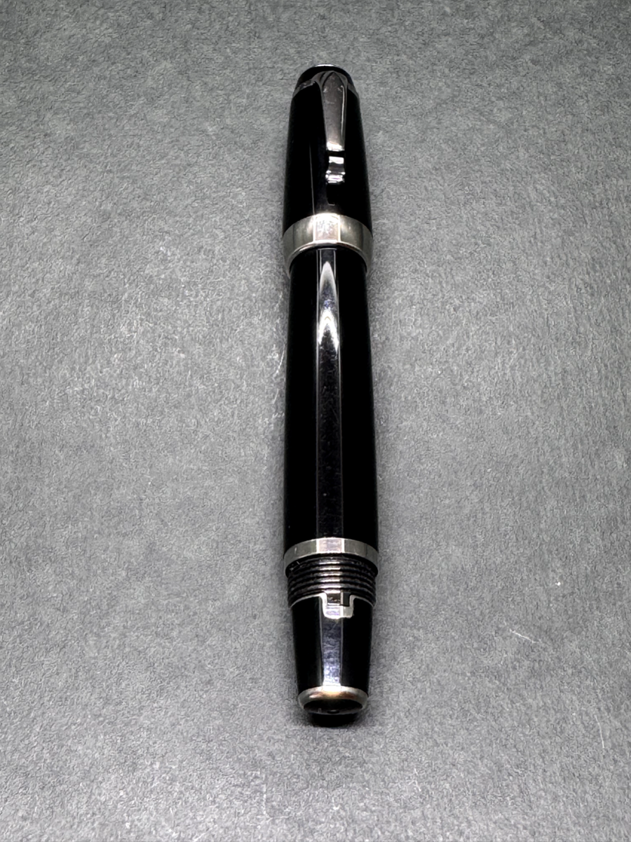 N-MINT] MONTBLANC BOHEME NOIR Fountain Pen Retractable-nib 14K 585