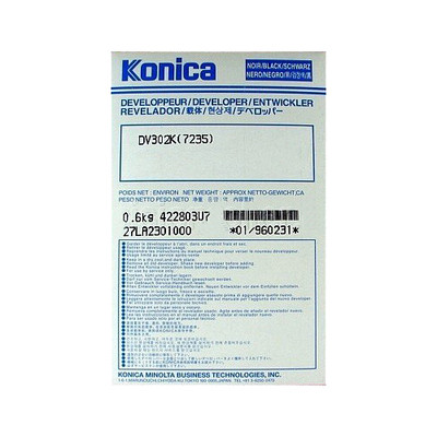 Konica Minolta 7228 Black OEM DEVELOPER (200,000 Yield)