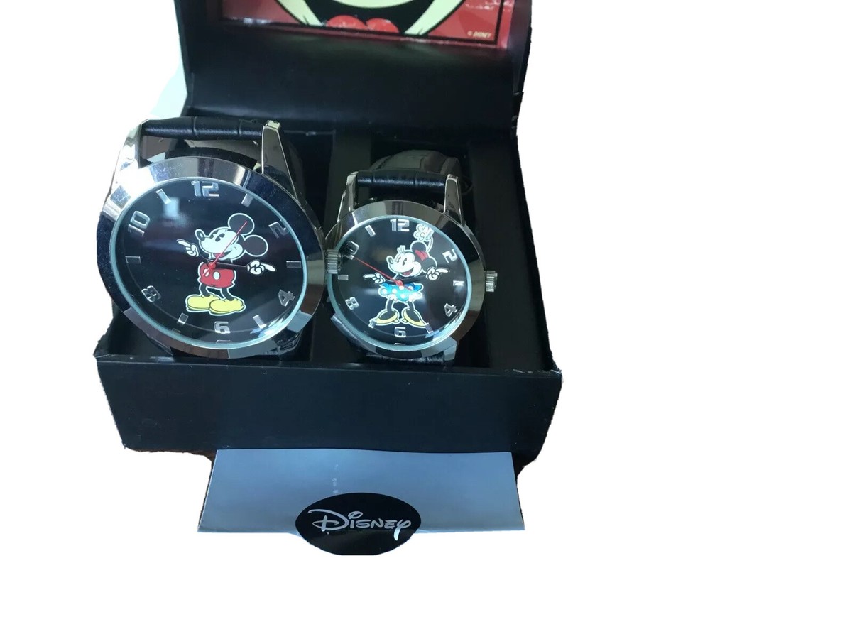 Lot of 2 Disney Mickey Mouse His & Hers Watch Set D22 | eBay