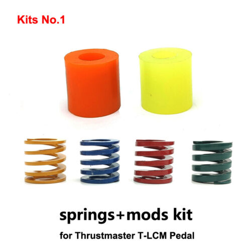 Kit Mod Molla per Pedale Thrustmaster T-LCM, Modifica Ammortizzatore Tuning Mod - Foto 20 di 20