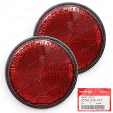 For Honda CT125 Hunter Cub 2020 22 Pair Rear Side Red Reflector Reflex