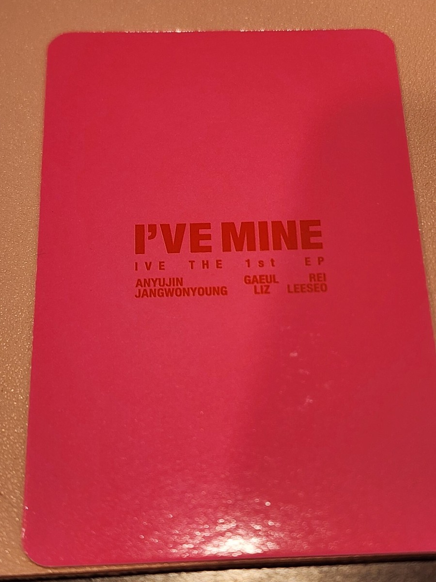 IVE - 1ST EP I'VE MINE either way Ver. PHOTO CARD Leeseo Shipped