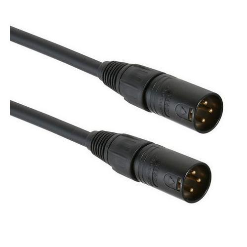 1 Metre Male to Male XLR Plug Gender Changer Turnaround Converter Lead