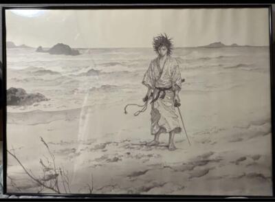 Vagabond Sendai Limited Poster Takehiko Inoue'S Manga Exhibition