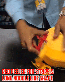 Vegetable Magic Trio Peeler Set Of 3 Fruit Slicer Julienne Stainless Steel - Picture 11 of 12