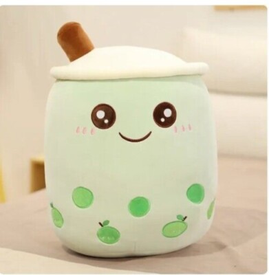 Boba Plushie Kawaii Room Decor Bubble Tea Plush Toy Kawaii Plush