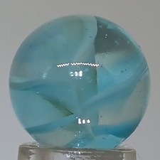 Vintage Vitro 6 Vein Hybrid Cat's Eye .61 Inch Near-Mint Condition