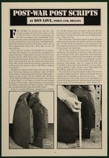 Ford 42-46 47-48 Fender Splash Pan Difference Vintage Pictorial Article 1978 Ford 42-46 47-48 Fender Splash Pan Difference Vintage Pictorial Article 1978
