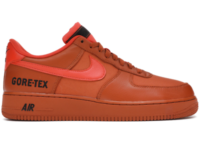 Size 6 - Nike Air Force 1 GORE-TEX Low Orange for sale online | eBay