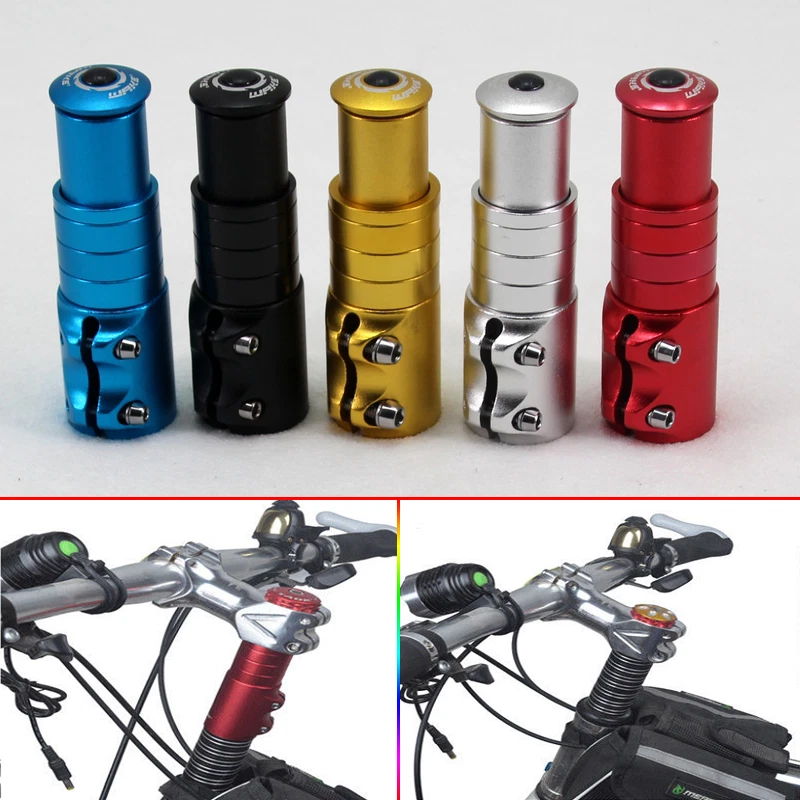 Bicycle fork sales stem extender handlebar