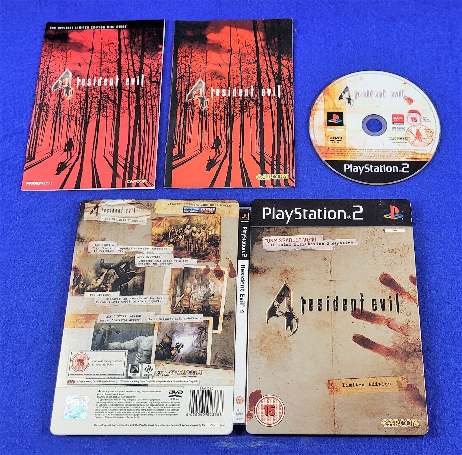 Resident Evil 4 Steelbook PS2 PAL