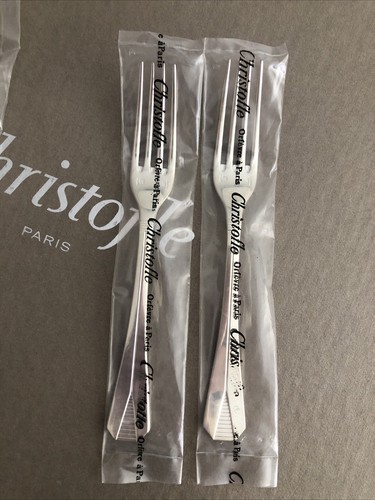 Christofle ATLANTIDE - 6 Fourchettes A Dessert - M. A. 17 Cm-New Blister Fermé - Bild 3 von 13