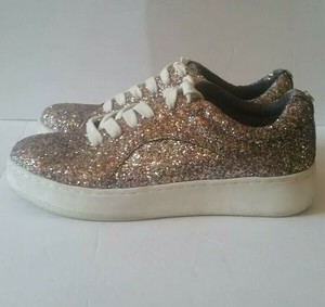 steve madden glitter slip ons