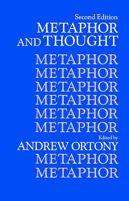 Metaphor and Thought Ortony Paperback Cambridge University Press 2e