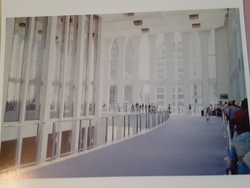 1978 World Trade Center mezzanine lobby WTC New York City NYC color 8x10 Photo - Picture 1 of 1