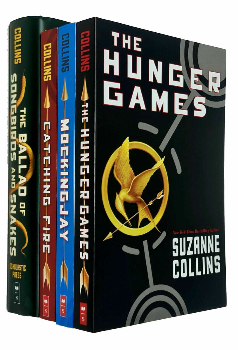 The Hunger Game Series by Suzanne Collins (English and Paperback)