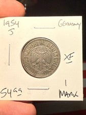 1954 J Germany 1 Mark