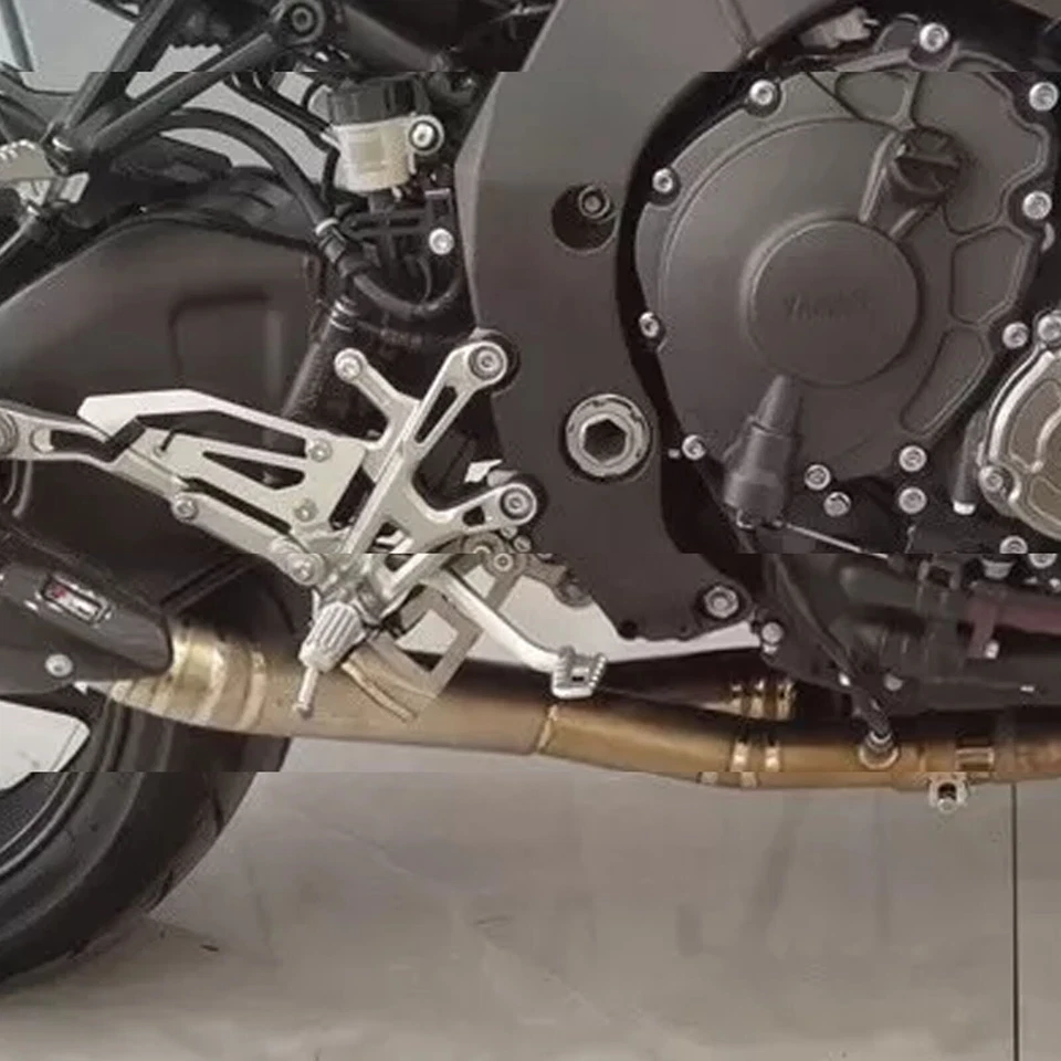 Exhaust Mid Link Pipe System For Yamaha YZF R1 R1M 2015-2024 MT-10 2015-2021 - Изображение 3 из 4
