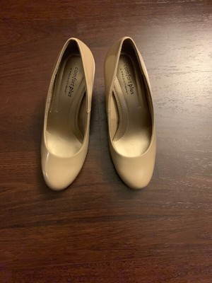 beige heels payless