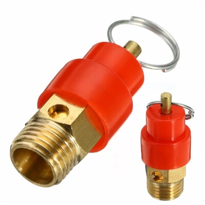 1/8'' 1/4'' BSP Druckluftkompressor Druckentlastung 10 BAR 120PSI Überdruckventil