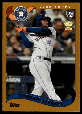 2020 Topps Archives Yordan Alvarez Rookie Houston Astros #222 R127
