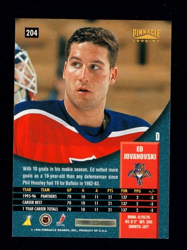 1996-97 Pinnacle Base Hockey Cards You Pick From The List - Picture 369 of 455