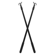 2pcs Curtain Pull Wand: Telescopic Blind Pull Rod - Extendable Aluminum Alloy