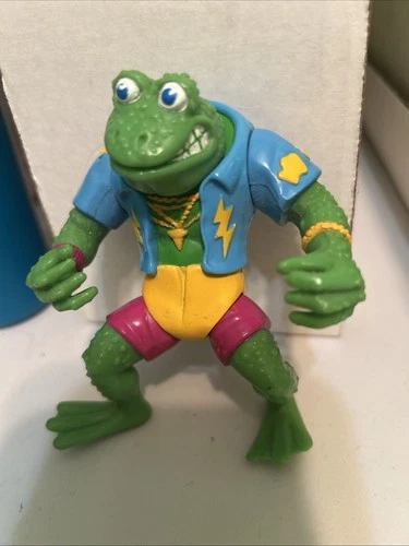 Playmates TMNT 1989 Genghis Frog Figure Only